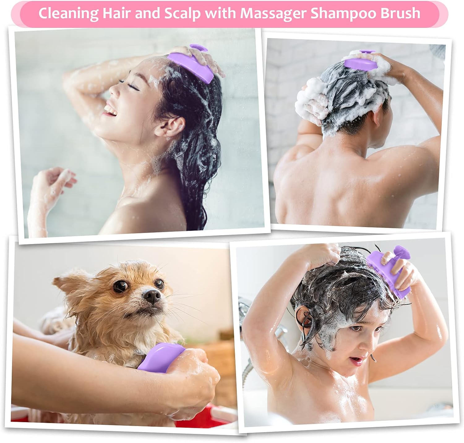 Hair Scalp Massager, Shampoo Brush, Pets Hair Care Tool Hair Scalp Massager, Shampoo Brush, Pets Hair Care Tool